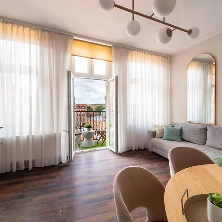 Stunning Apartment With Balcony Gdansk Exterior photo
